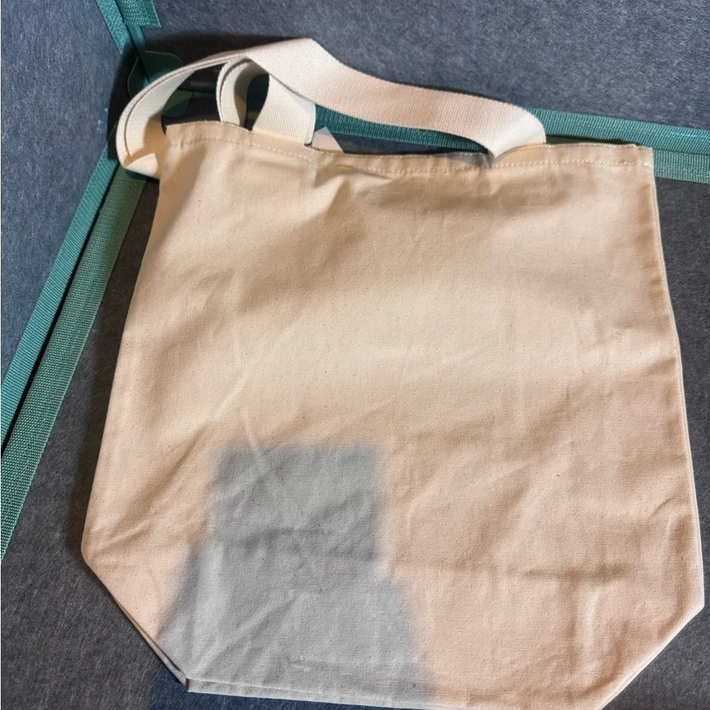 Rifle Paper Co Canvas Tote Bag Books Literary Jane Eyre Pride Prejudice NEW - Picture 2 of 2